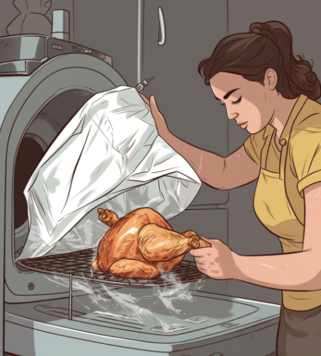 Can I Wrap Chicken in Foil in Air Fryer