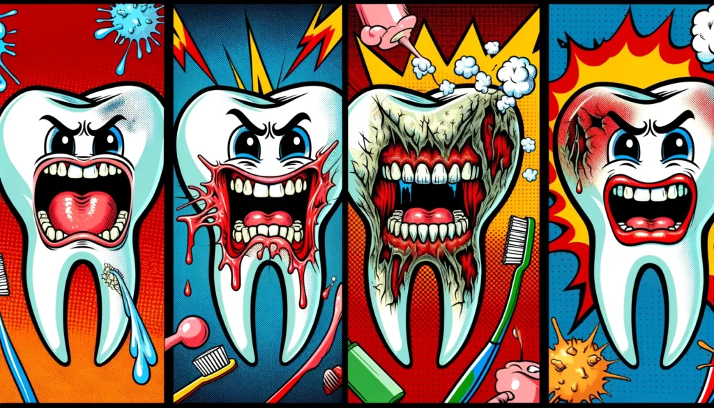 Stages of Tooth Infection