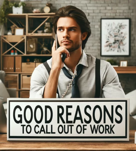 Good Reasons to Call Out of Work