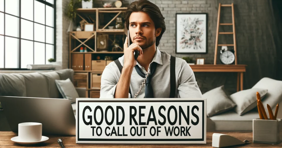Good Reasons to Call Out of Work