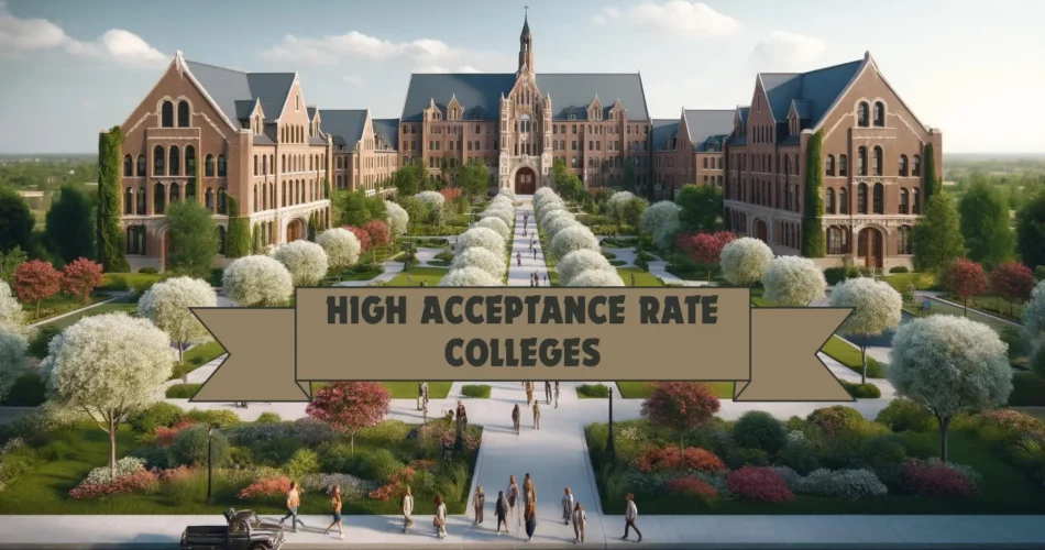 Best High Acceptance Rate Colleges