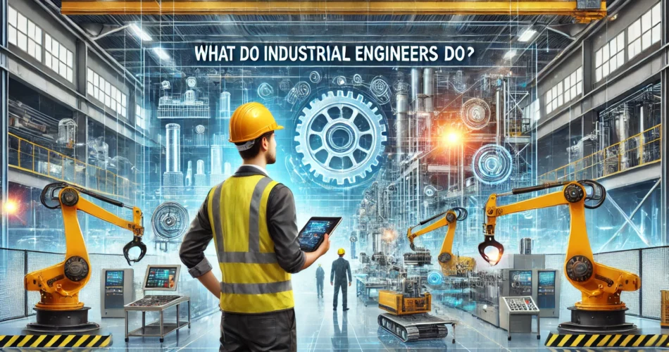 What Do Industrial Engineers Do