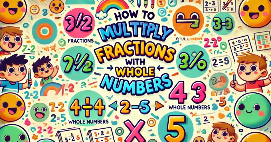 How to Multiply Fractions with Whole Numbers